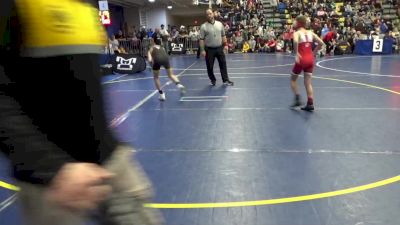 84 lbs Consy Pigtail - William Rush, Peters Township vs Nathan Truesdell, North Allegheny