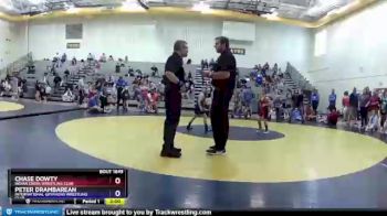 56 lbs 3rd Place Match - Chase Dowty, Indian Creek Wrestling Club vs Peter Drambarean, International Gryphons Wrestling Club