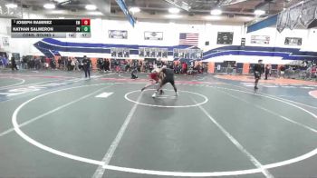 138 lbs Cons. Round 4 - Nathan Salmeron, Paloma Valley vs Joseph Ramirez, El Modena