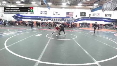 138 lbs Cons. Round 4 - Nathan Salmeron, Paloma Valley vs Joseph Ramirez, El Modena