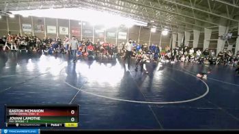 54 lbs Quarters & Wb (16 Team) - Jovani Lamothe, Mat Demons vs Easton Mcmahon, South Central Utah