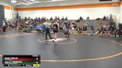 168-179 lbs Round 3 - Aijah Twillie, Burlington vs Bailey Anderson, Clear Creek-Amana