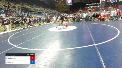145 lbs Cons 64 #2 - Luke Geleta, New Jersey vs Jayden Soy, Rhode Island