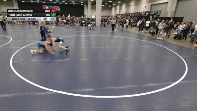 92 lbs Cons. Sub-semis - Lincoln Schuelke, Berge Elite Wrestling Academy vs Jon Luke Austin, Contenders Wrestling Academy