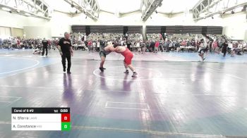 250-I lbs Consi Of 8 #2 - Nicholas Sferra, Lawrence Jr Cardinals vs Aidan Constance, Hamilton East-Steinert