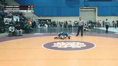 3 - 138 lbs Champ. Round 1 - Jackson Albert, Cave Spring vs Parker Withers, Skyline