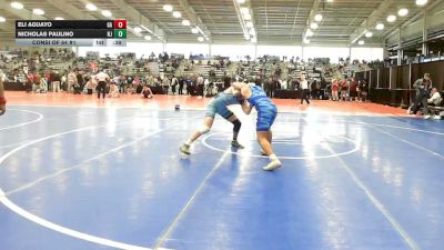 145 lbs Consi Of 64 #1 - Eli Aguayo, GA vs Nicholas Paulino, NJ