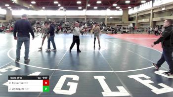 150 lbs Round Of 16 - Victor Ayluardo, Cliffside Park vs Joe Velazquez, Old Tappan