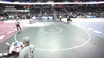 II-126 lbs Cons. Round 3 - Colin Logalbo, Little Falls vs Jake Burton, Marcellus-Onondaga