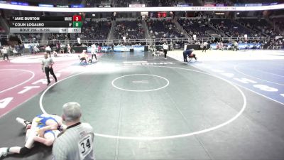 II-126 lbs Cons. Round 3 - Colin Logalbo, Little Falls vs Jake Burton, Marcellus-Onondaga