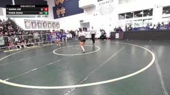 115 lbs Champ. Round 1 - Paris Soria, Los Altos vs Jianna Lee, La Canada