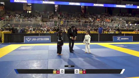 Leticia Galvao Pinheiro vs Cameron Qingyue Yang 2025 Pan Kids Jiu-Jitsu IBJJF Championship