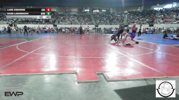 128 lbs Consi Of 32 #2 - Lane Osborne, Chickasha Wrestling vs Dane Lashbrook, Norman North