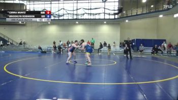 235 lbs 3rd Place Match - Cerra Muntz, Hawkeye Community College vs Brooklyn Robinson, Iowa Lakes CC