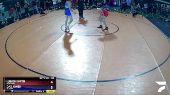 145 lbs Cons. Round 2 - Hamish Smith, Montana vs Dax Jones, Alaska