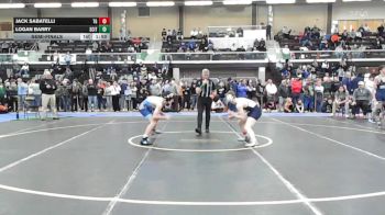 120 lbs Semifinal - Jack Sabatelli, Toll Gate vs Logan Barry, Scituate