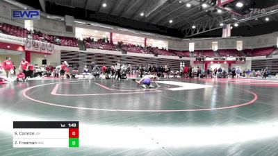 120 lbs Round Of 16 - Serentiy Cannon, Jay High School vs Zoey Freeman, Bristow High School Girls