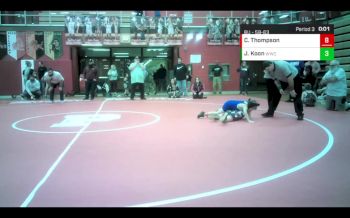 8U - 58-63 3rd Place Match - Remington Barkley, Mishawaka Wrestling Club vs Udell Markham Jr