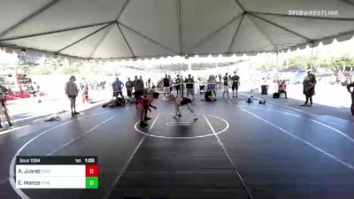 160 lbs Semifinal - Adrian Juarez, Highland vs Evan Manzo, Etiwanda HS