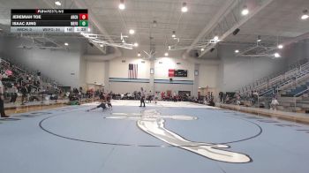 126 lbs 4th Wrestleback (16 Team) - Jeremiah Toe, Archer vs Isaac Jung, West Forsyth