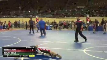 55 lbs Cons. Round 5 - Rowan Coyle, Piedmont Youth Wrestling vs Beckett Boyd, Oklahoma Wrestling Academy