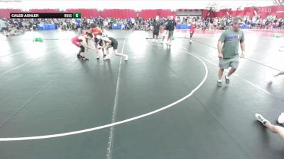 157 lbs Champ Round 1 (16 Team) - Caleb Ashler, Minnewaska vs Michael Heimberg, Thunderbirds WC