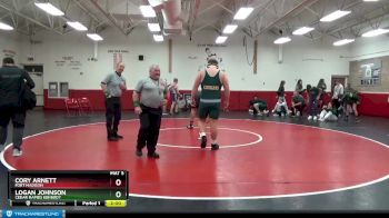 285 lbs Round 1 - Cory Arnett, Fort Madison vs Logan Johnson, Cedar Rapids Kennedy