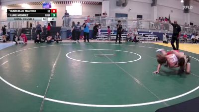 126 lbs Cons. Round 3 - Luke Mendez, North DeSoto Wrestling Academy vs Marcello Maurici, 3F Wrestling