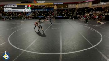 100 lbs 21st Place Match - Etta Bell, Mid-Prairie vs Addison Neville, New Hampton