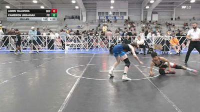 106 lbs Rr Rnd 2 - Aiden Talavera, Team Shutt Rioux - HSB vs Cameron Urbaniak, PSF Wrestling Academy - HSB