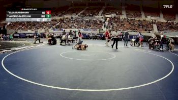 107-D1 Champ. Round 1 - Ella Iranshahr, Verrado High School vs Anette Gastelum, Ironwood Ridge High School