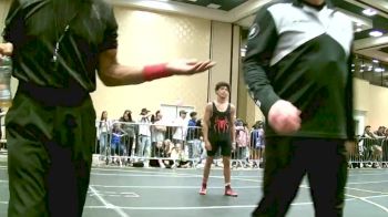 138 lbs Round Of 128 - James Ledet, Red Dot WC vs Elijah Vasquez, Threshold WC