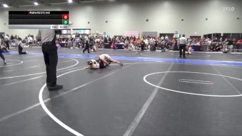 136 lbs Quarterfinal - Kylie Huber, Garden City Wrestling Club vs Megan Ryan, Rock Creek