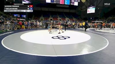 106 lbs Champ. Rd Of 64 - Jackson Freeman, WI vs Declan McKee, NY