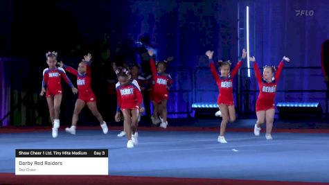 Derby Red Raiders - Rec Cheer [2023 Show Cheer 1 Ltd. Tiny Mite Medium Day 3] 2023 Pop Warner National Cheer & Dance Championship