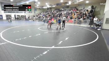 110 lbs Cons. Round 4 - Vanessa Archila, JW North vs Angelina Tavitas, Norte Vista
