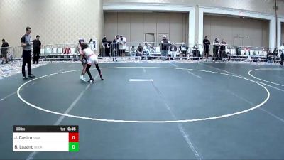 69 lbs Consi Of 16 #2 - Jeremiah Roman Castro, Savage House WC vs Brody Luzano, SoCal Hammers