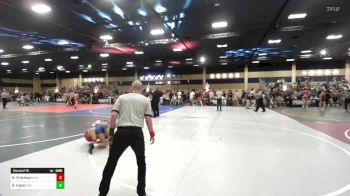 126 lbs Round Of 16 - Nathan Pritchard, Nevada Elite vs Aj Lopez, Grindhouse WC