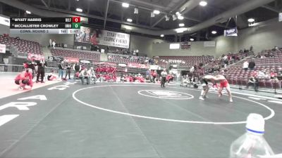 3A 190 lbs Cons. Round 2 - McCallister Crowley, Union vs Wyatt Harris, Delta