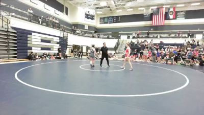125 lbs Round 3 (6 Team) - Charli Bybee, Wyoming 2 vs Makayla Carrick, Utah Gold