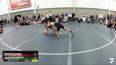 110 lbs Semifinal - Bryson Galofaro, Scanlan Wrestling Academy vs Mahmoud ElBardicy, Legend Wrestling Club