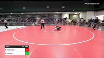 113 lbs Consi Of 64 #2 - Damian Resendez, IN vs Elias Navida, CA