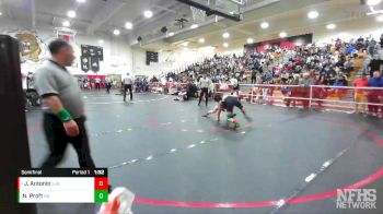 145 lbs Semifinal - Joseph Antonio, St John Bosco vs Niko Proft, Santa Barbara