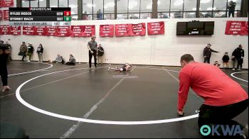 47-54 lbs Consi Of 4 - Rylee Reece, Bridge Creek Youth Wrestling vs Sydney Bach, Weatherford Youth Wrestling