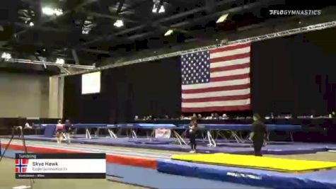 Skye Hawk - Tumbling, Eagle Gymnastics TX - 2021 USA Gymnastics Championships