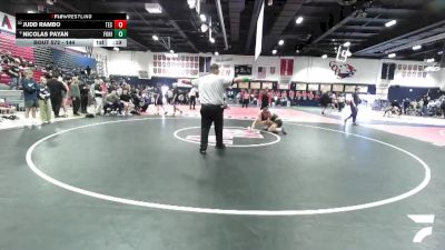 144 lbs Cons. Round 5 - Judd Rambo, Tesoro vs Nicolas Payan, Foothill (Santa Ana)