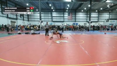 118-130 lbs Semifinal - Helen Durham, Capital City Wrestling Club vs Morgan Foy, East Carolina Wrestling Academ