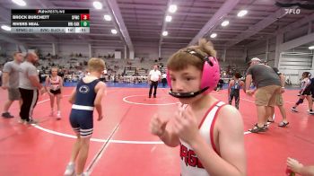 70 lbs Rr Rnd 1 - Brock Burchett, FORGE ELM 1 vs Rivers Neal, Buffalo Valley Wrestling Club EL Blue