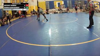215 lbs Placement (16 Team) - Anthony Romero, Eagle Empire vs Darrius Montgomery, Funky Monkey