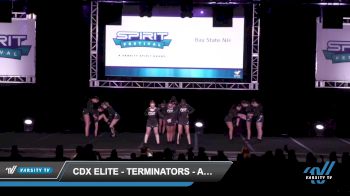 CDX Elite - Terminators - All Star Cheer [2022 L3 Junior - D2 - B Day 2] 2022 Spirit Fest Providence Grand National